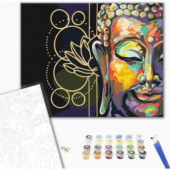 Brushme Malování podle čísel harmonický Budha