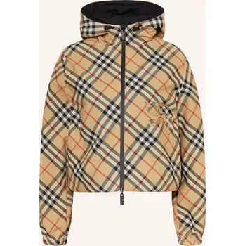 Dámský blejzr Burberry Dámská Oboustranná Bunda, velbloudí / červená /...