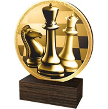 Poháry Bauer Dřevěná plaketa TFRW723 | Šachy