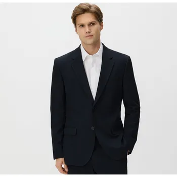 Pánské sako Reserved - Sako slim fit s viskózou - tmavomodrá - 9818N-59X - 9818N-59X-48