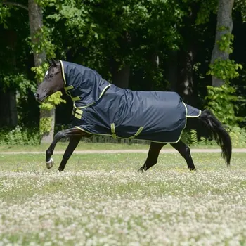 Jezdectví Deka termo výběhová Bucas Oasis 200g s odnímatelným krkem