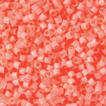 Prsten Miyuki Rokajlové korálky - Miyuki Delica 11/0 (DB-1856-50) Silk Inside Dyed Flamingo