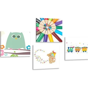 Obraz Dovido Set obrazů v hravém provedení