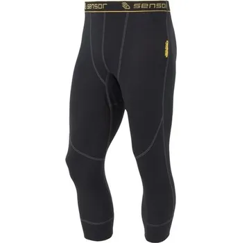 Pánské termo spodky Sensor Spodky Sensor Double Face 3/4 černá