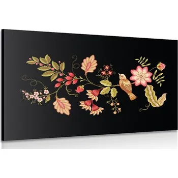 Obraz Dovido Obraz ptáček s lidovým motivem