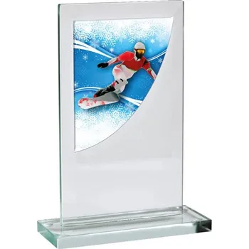 Poháry Bauer Skleněná trofej CRS3061M20 | Snowboard