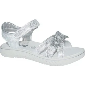 Dívčí baleríny Dívčí elegantní sandály IMAC - Snow/Silver - 31