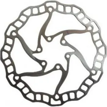 Brzda na kolo Ashima Brzdový kotouč Ashima ARO-08 140mm stříbrná