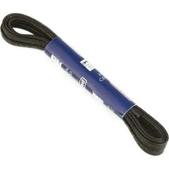 Tkaničky do bot Saphir Flat Waxed Laces — Dark Brown