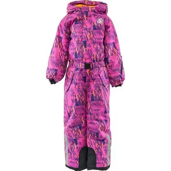 Chlapecká zimní kombinéza overal lyžařský zimní dívčí, Pidilidi, PD1097-03, růžová - 98 | 3roky
