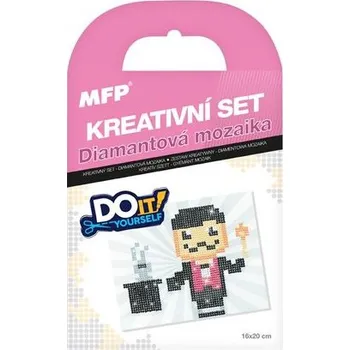 kreativní set - diamantová mozaika kouzelník 1042143 - MFP Paper s.r.o.