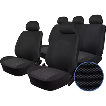 Potah sedadla Automega Autopotahy PEUGEOT 301 II, od r. v. 2017, Dynamic žakar tmavý