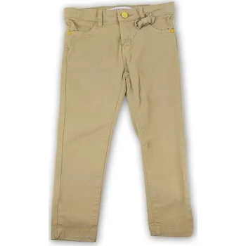 Dívčí kalhoty Kalhoty dívčí s elastenem s mašlí, Minoti, ENCHANTED 5, hnědá - 98/104 | 3/4let