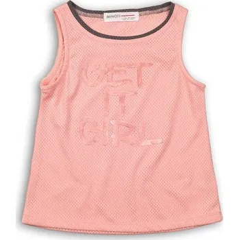 Dívčí tričko Tílko dívčí sportovní, Minoti, POWER 7, růžová - 152/158 | 12/13let