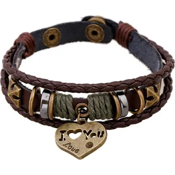 Náramek Buďchlap Pánský náramek I LOVE YOU