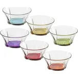 Skleněná miska Truva - barevná - průměr 12 cm - ORION