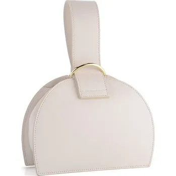 Kabelka Elega psaníčko na zápěstí smetanové/zlaté kování 69762 | P682223