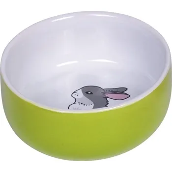 miska pro malé zvíře Nobby Rabbit keramická miska pro hlodavce králíček 11 x 4,5 cm