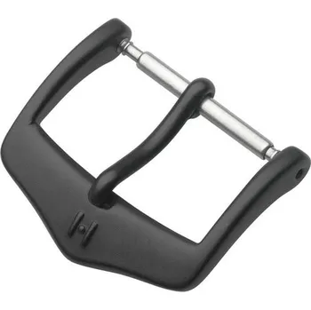 Řemínek na hodinky Trnová spona Hirsch Classic - černá - 22 mm + 5 let záruka a dárek ZDARMA