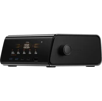 Powerbanka EcoFlow RAPID Pro Stolní nabíječka (320W, 5 Portů, GaN) - expresní doprava