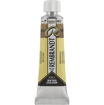 Vodová barva Akvarelová barva v tubě Rembrandt 10 ml – 802 Light Gold