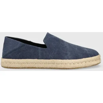 Pánské tenisky Espadrilky Toms Santiago 10019868 modrá 95X, EUR 45