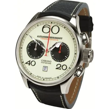 Hodinky Alexander Shorokhoff Chrono C01 AS.C01-2 + 5 let záruka a dárek ZDARMA