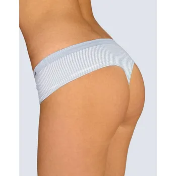 Dámské oblečení Francouzská tanga - bílá kola - M/L