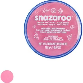 Karnevalový doplněk Snazaroo barva na obličej světle růžová 18ml