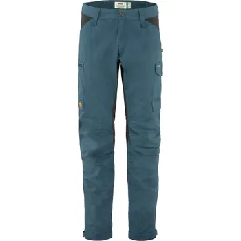 Pánské kalhoty kalhoty turistické pánské FJÄLLRÄVEN Kaipak Trousers M Uncle Blue-Dark Grey - 50/L