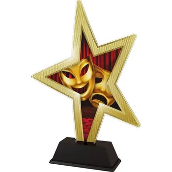 Poháry Bauer Akrylátová trofej STAR002M10 | Divadlo