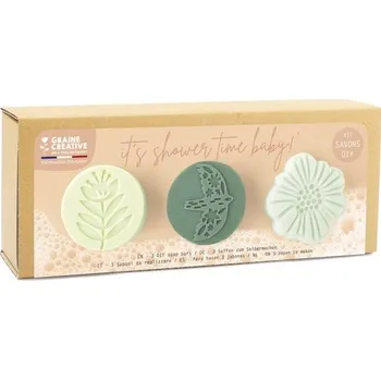 kreativní sada Graine Creative Kreativní sada na výrobu mýdel Shower time nature