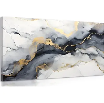 Obraz Dovido Obraz šedý mramor