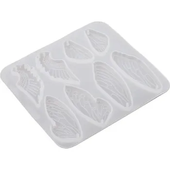 Forma na odlévání Manumi Silikonová forma na křišťálovou pryskyřici na přívěsky ve tvaru andělských křídel