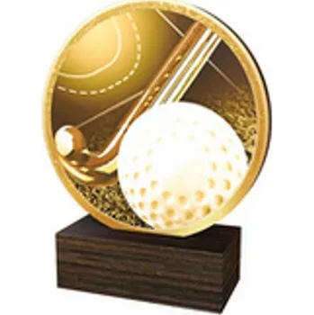 Volný čas Poháry Bauer Dřevěná plaketa TFRW570 | Pozemní hokej