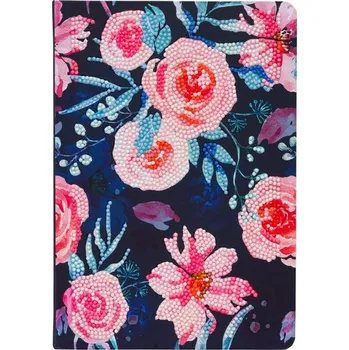 kreativní sada Diamantové malování blok Květiny