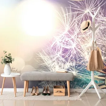 Tapeta Dovido Tapeta pohled na detail pampelišky