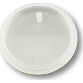 Silikonová forma klíčenka uzavřená - kruh 42 mm