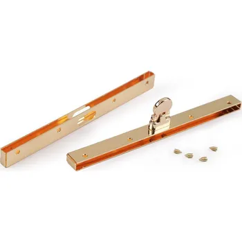 Kabelka Rámeček na výrobu kabelky 12 cm vkládací - růžové zlato