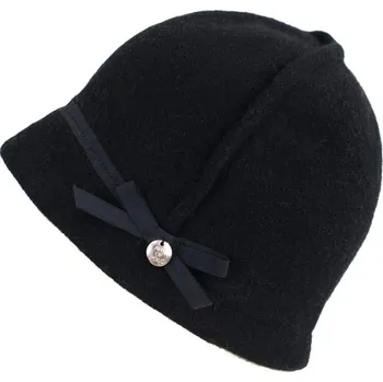 Čepice Dámská čepice Sherlock černá