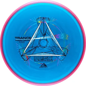 Disc golf Axiom Discs TRANCE Neutron Prism Barva: Růžovo-zelená s zeleným okrajem, Váha: 172 g