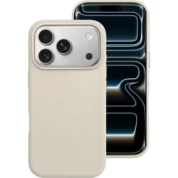 Náhradní kryt pro mobilní telefon Kryt Forcell F-Protect Frame Premium s MagSafe pro iPhone 17 Pro Antique White