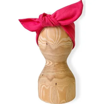 Mrofi Čelenka Pin-up TMAVĚ RŮŽOVÁ - 40-52cm (6měsíců-6let)