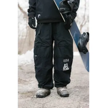 Pánské kalhoty KALHOTY SNB 686 2.5L Ghost - černá - XL + při osobním odběru 5 130 Kč