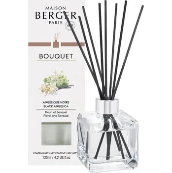 Aroma difuzér Maison Berger Paris - Aroma difuzér Cube, Černá Angelika 125 ml