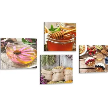 Obraz Dovido Set obrazů zátiší do kuchyně