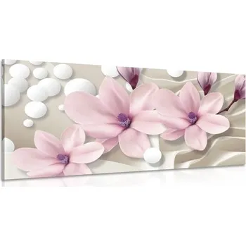 Obraz Dovido Obraz magnolie na abstraktním pozadí