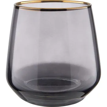 Butlers TOUCH OF SILVER Sklenice se stříbrným okrajem 345 ml