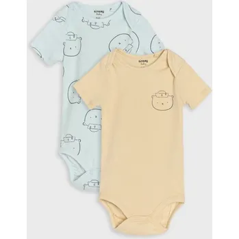 Kojenecké oblečení Sinsay - Sada 2 body - modrá - 102DG-05X - 102DG-05X-80