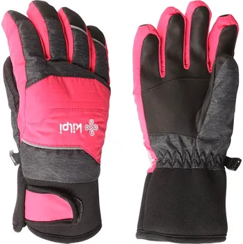 Rukavice Dětské prstové lyžařské rukavice KILPI SKIMI-J, Růžová - 7